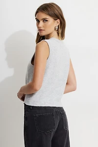 Veste sans manches à col rond Heavenlyarnᴹᶜ