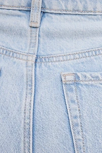 Jean Heidi à taille haute et jambe large