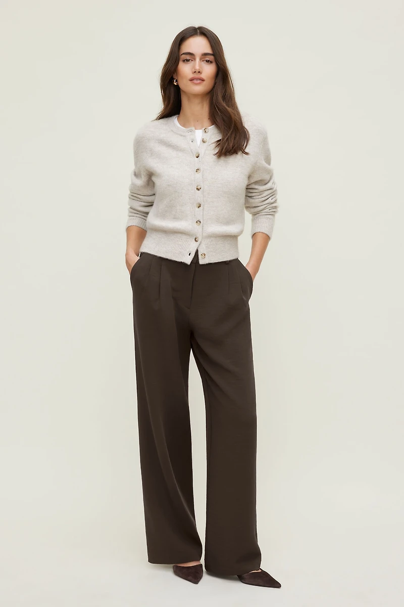 Pantalon fluide à jambe large Alex