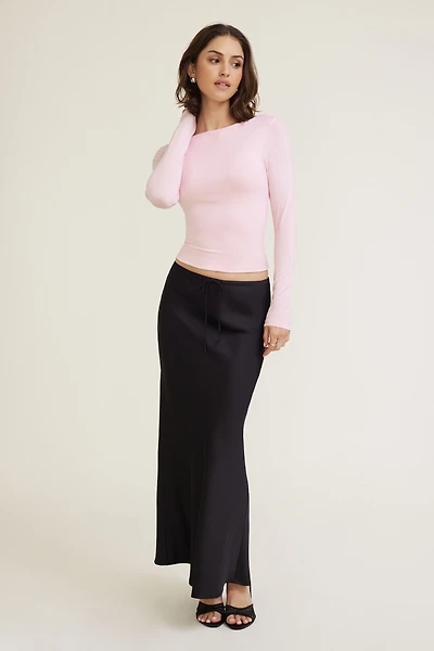 Nola Sculpt Long Sleeve Top