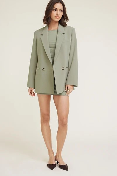 Veston ample Noa en tissu Airflow