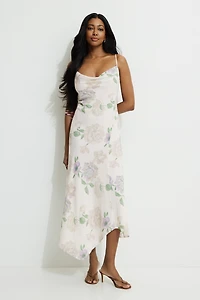Robe nuisette maxi asymétrique Celeste