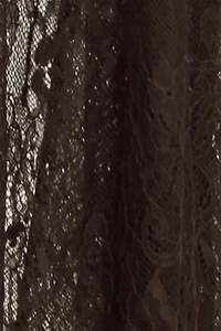 Sheer Lace Maxi Skirt