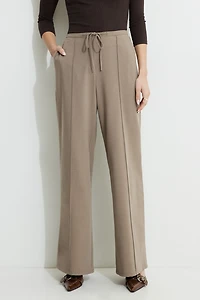 Drawstring Wide Leg Pants