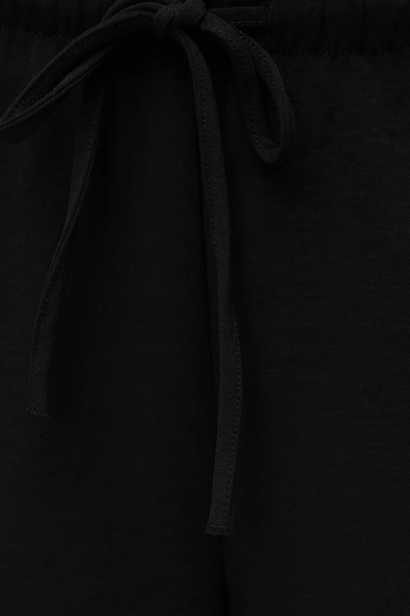 Pantalon fluide à jambe large Leo