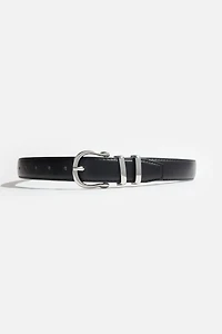 Classic Faux Leather Belt