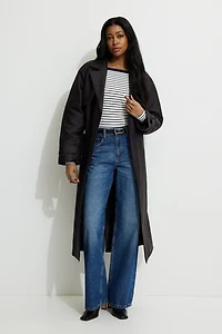 Ribbed Long Sleeve T Shirt