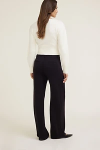 Pantalon à jambe large en scuba Anywear Alex