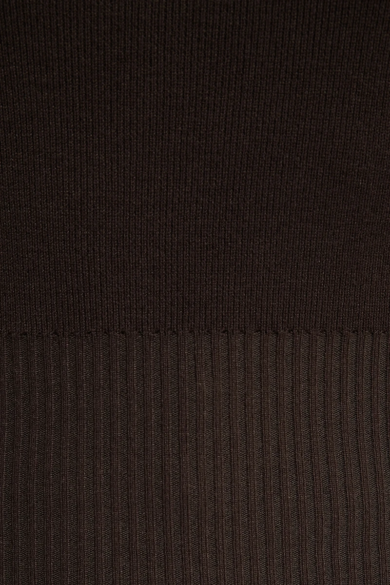 Alyssa Ribbed Scoop Sweater