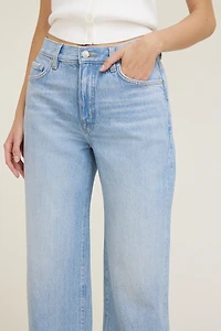 Jean ample Sydney à taille mi-haute