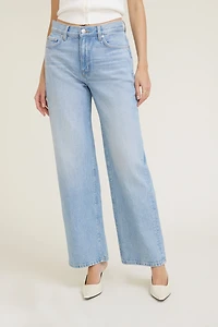 Jean ample Sydney à taille mi-haute