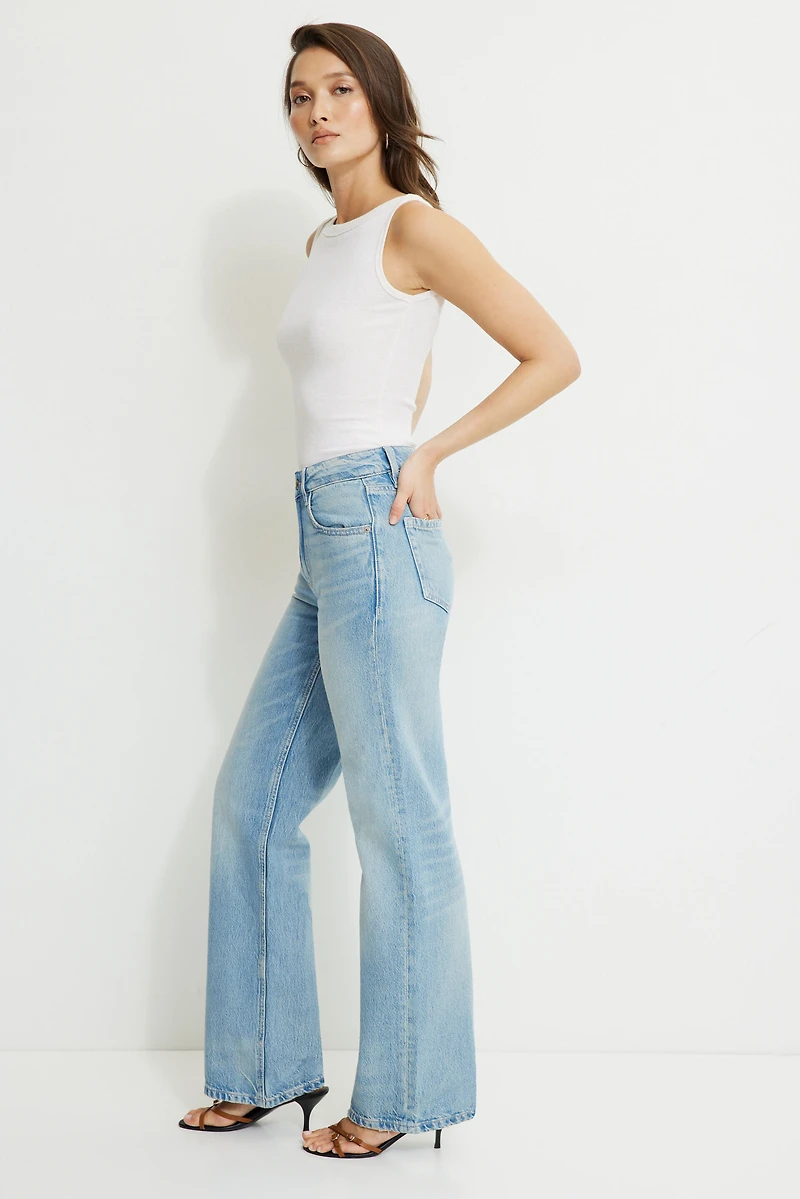 Heidi High Rise Wide Leg Jeans