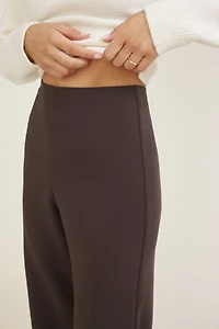 Pantalon épuré à jambe large