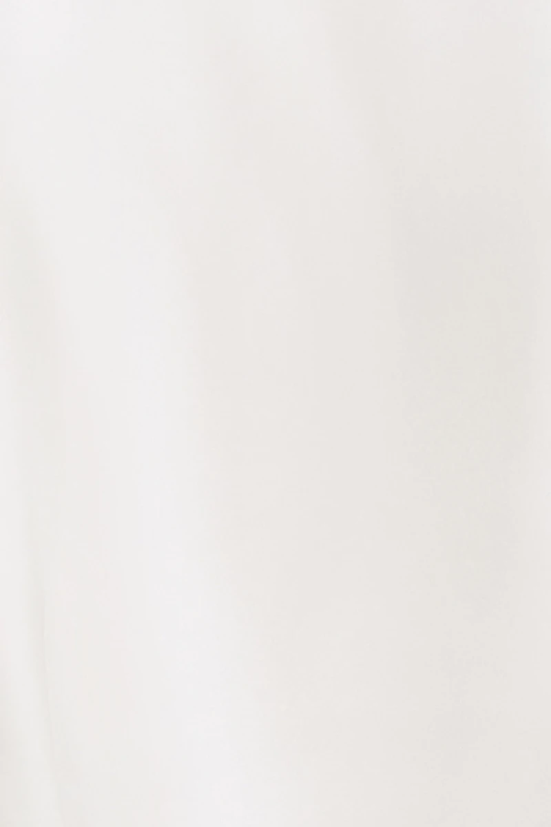 Eva Cinched Satin Shirt