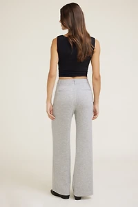 Pantalon à jambe large en scuba Anywear Alex
