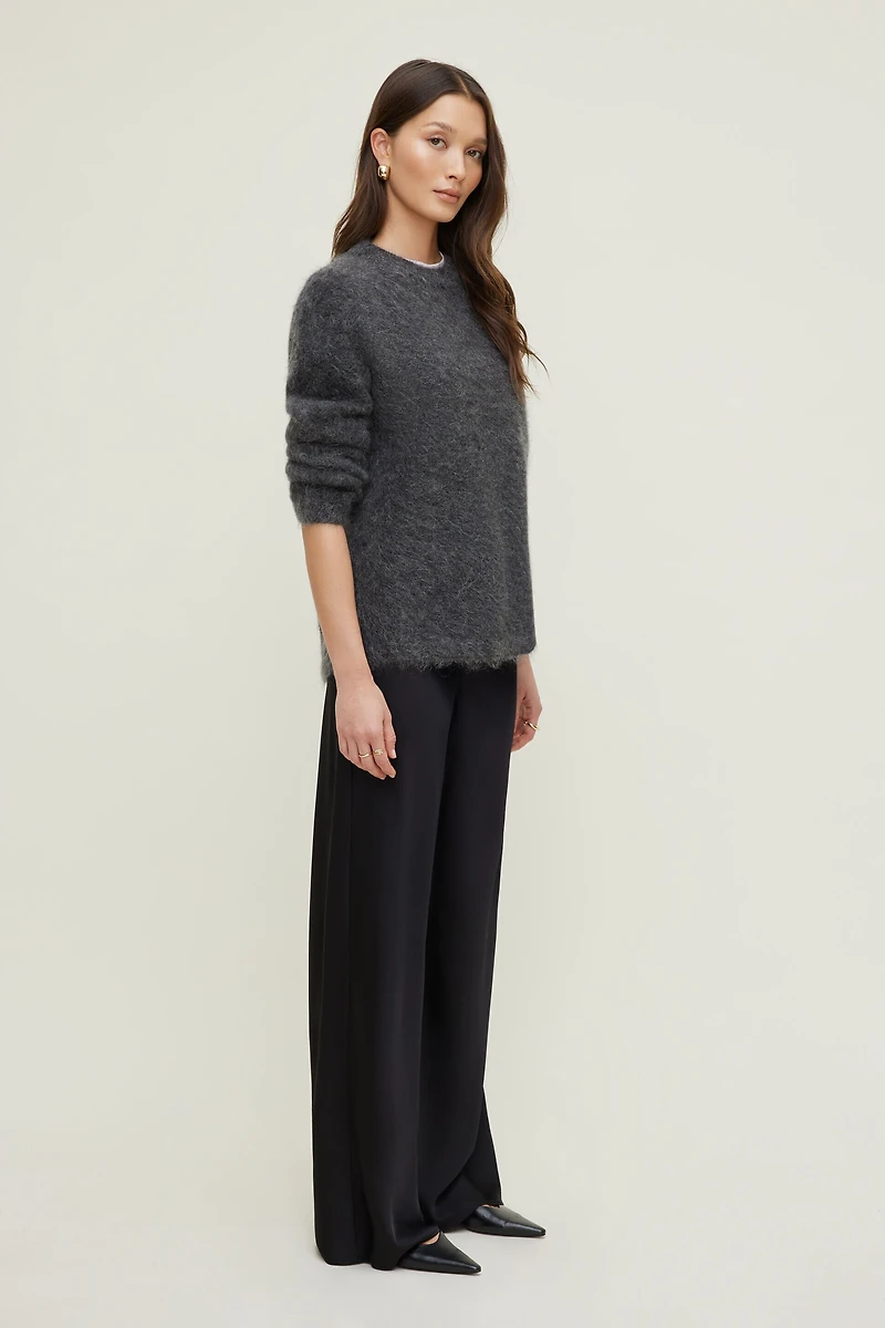 Premium Mohair Wide Sleeve Sweater