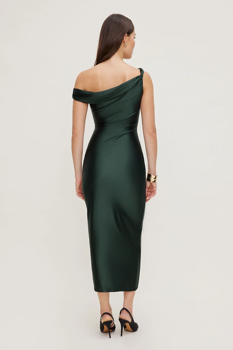 Jayde Stretch Satin Maxi Dress
