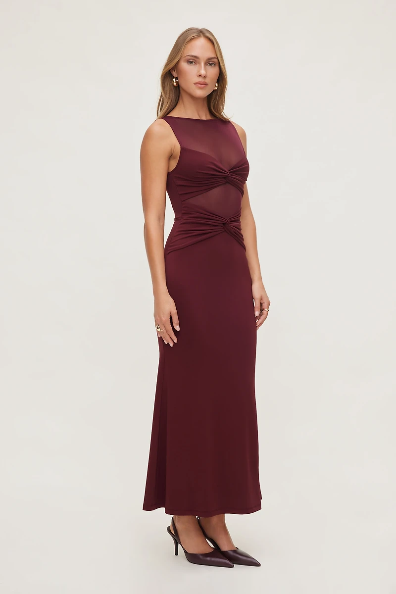 Sculpt Twisted Maxi Dress