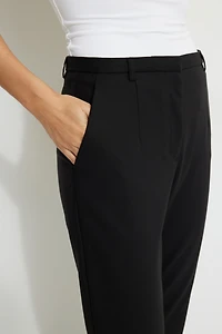 High Rise Slim Leg Pants