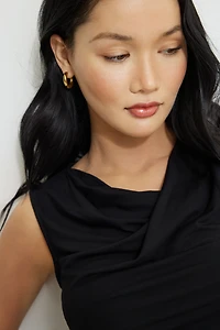 Draped Jersey Tank Top