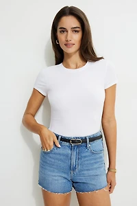 Fitted Jersey T Shirt