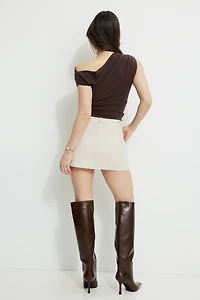 Josefine Linen Mini Skort