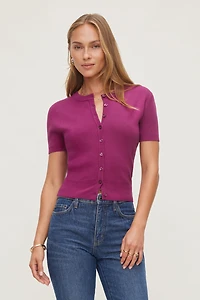 Becca Short Sleeve Cardigan