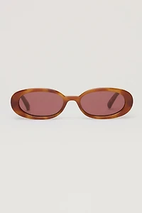 LE SPECS | Lunettes de soleil ovales Outta Love