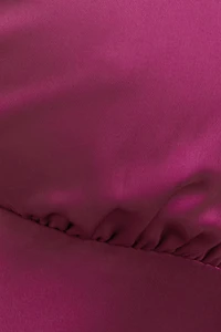 Robe maxi en satin Sage