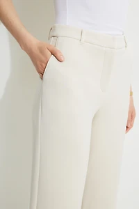 Pantalon Anywear à jambe droite en scuba
