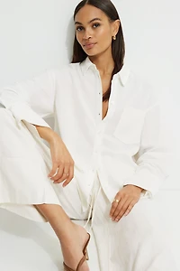Monroe Oversized Linen Shirt