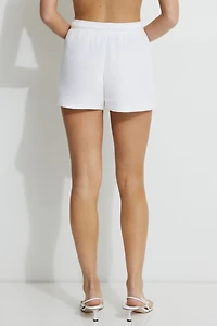 Pull On Gauze Shorts
