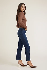 Frenchie Stretch High Rise Slim Leg Jeans