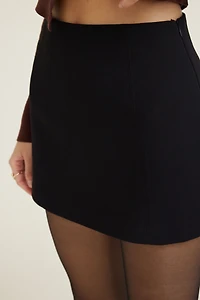 Kylie Seam Mini Skirt