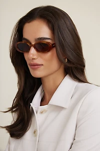 LE SPECS | Lunettes de soleil ovales Outta Love