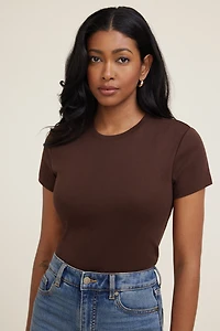 Emy Slim Cotton T Shirt