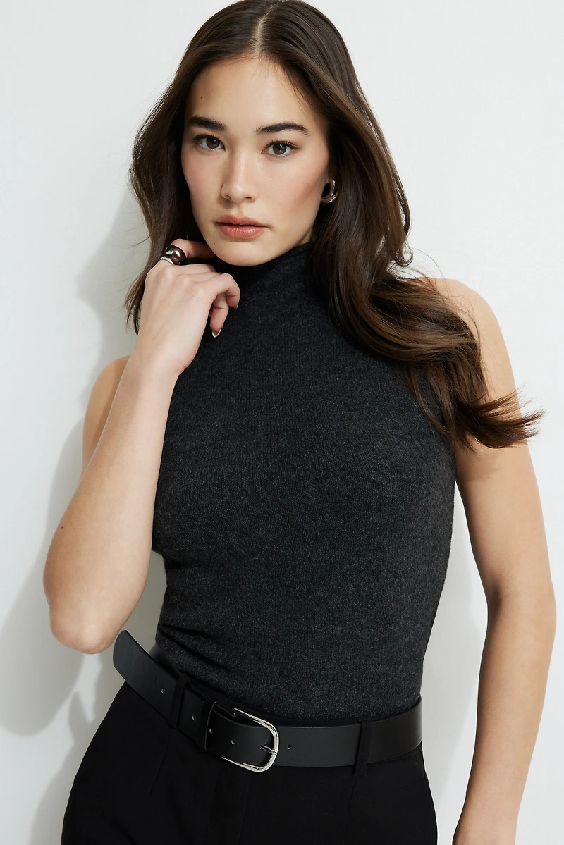 Heavenlyarn™ Mock Neck Tank Top