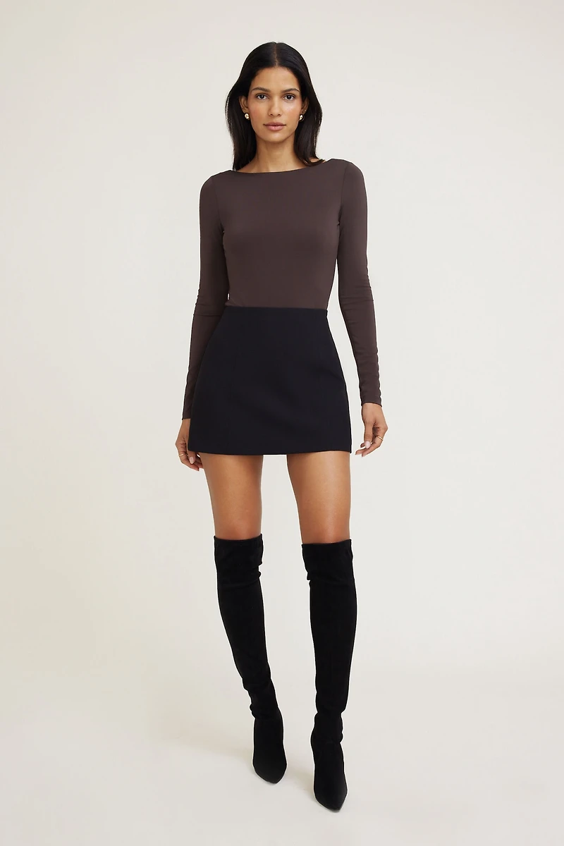 Sculpt Cowl Back Bodysuit