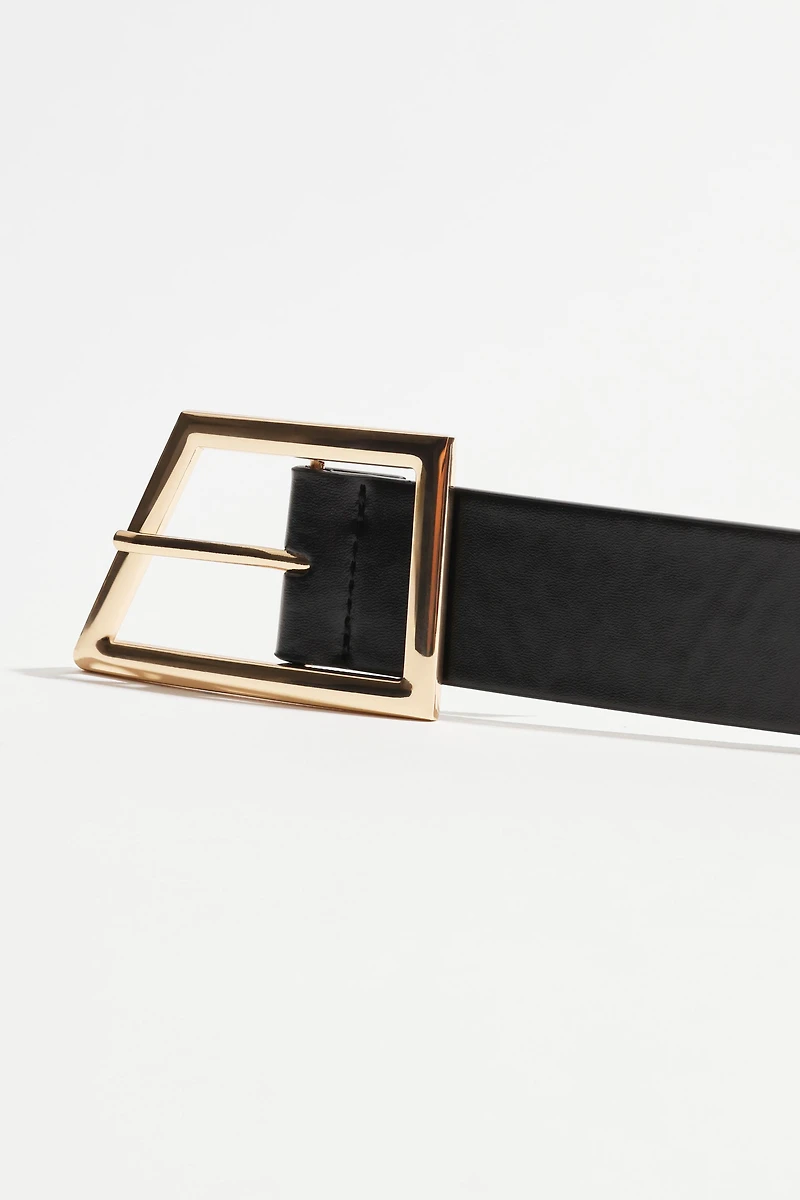 Trapezoid Buckle Belt