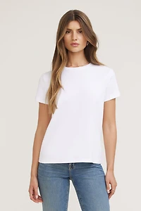 T-shirt ajusté en coton Emy