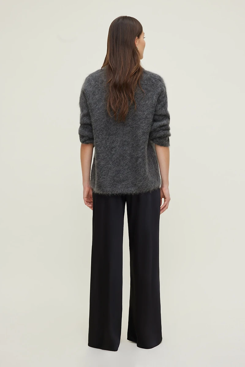 Premium Mohair Wide Sleeve Sweater