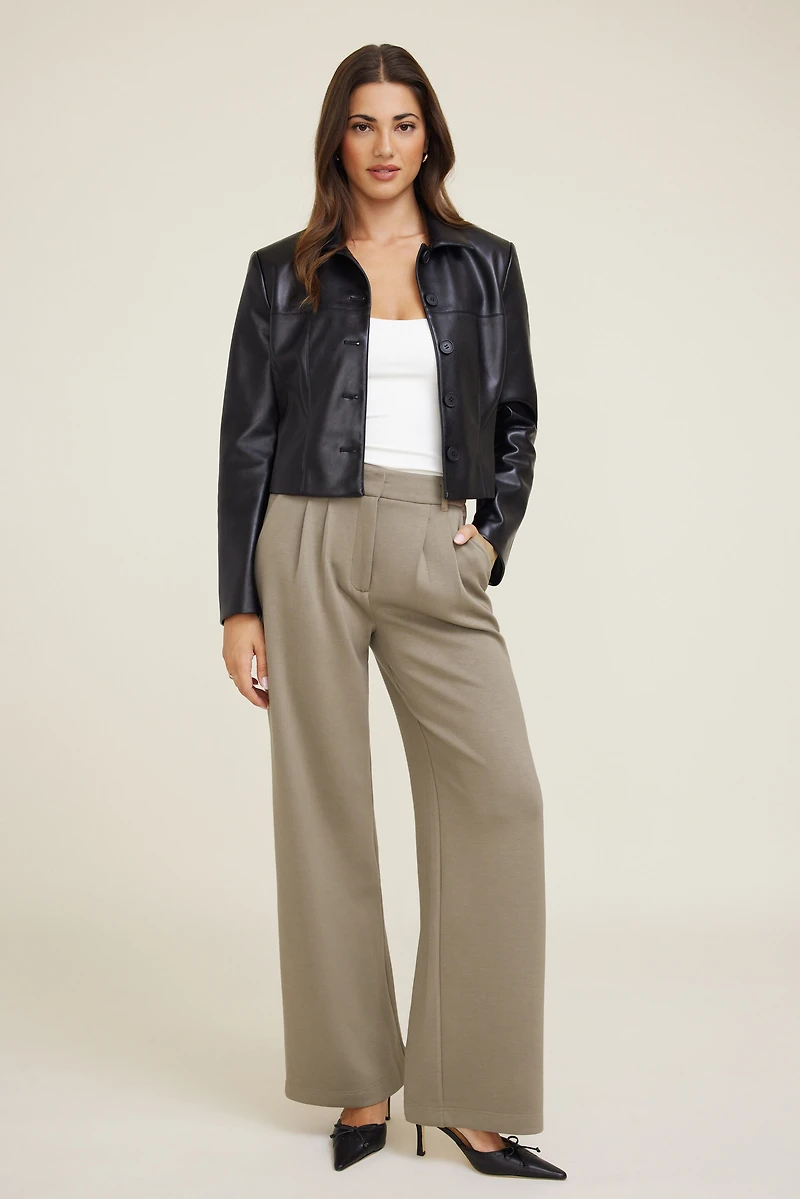 Alex Anywear Scuba Wide Leg Pants