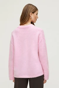 Premium Mohair Wide Sleeve Sweater