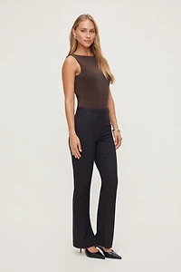 Justaucorps sculptant à dos châle