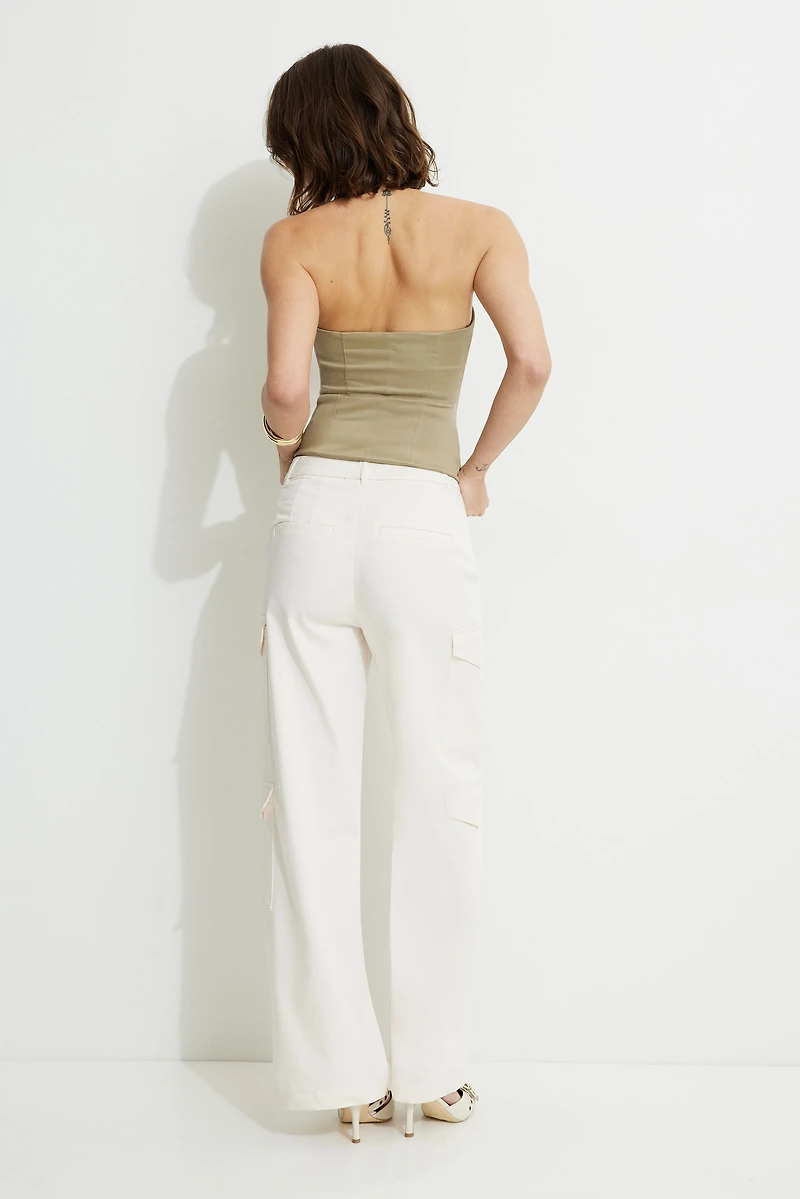 Straight Leg Cargo Pants