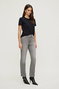 Frenchie High Rise Slim Leg Jeans