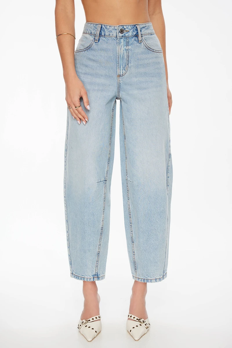 Blair High Rise Barrel Leg Jeans