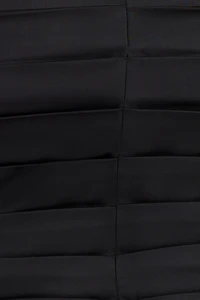 Pleated Satin Tank Top