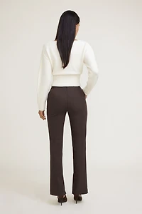 High Rise Slim Leg Pants