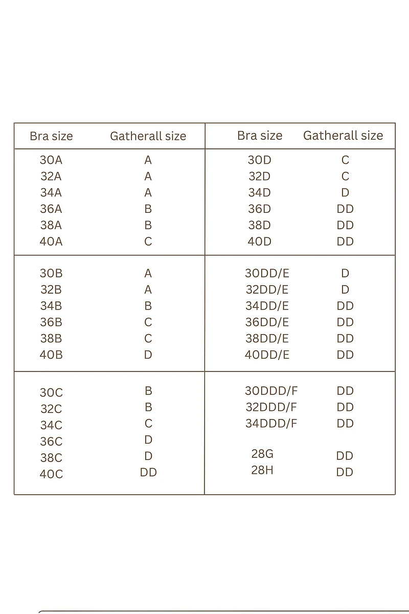 GATHERALL | Soutien-gorge adhésif